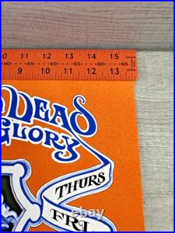 GRATEFUL DEAD MORNING GLORY POSTER Lake Tahoe Limited Reprint 4783/5000