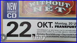 GRATEFUL DEAD ORIGINAL Without A Net German Tour/ Promo Poster 1990- 33 x 23.5