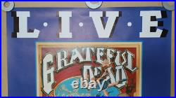 GRATEFUL DEAD ORIGINAL Without A Net German Tour/ Promo Poster 1990- 33 x 23.5