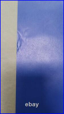 GRATEFUL DEAD ORIGINAL Without A Net German Tour/ Promo Poster 1990- 33 x 23.5