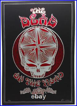 GRATEFUL DEAD On The Road Ltd. Ed. EMEK Poster Laser-Cut Foil #51/200