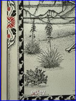 GRATEFUL DEAD Poster Telluride Colorado 1987 Jack Rajca SIGNED Concert Print Art