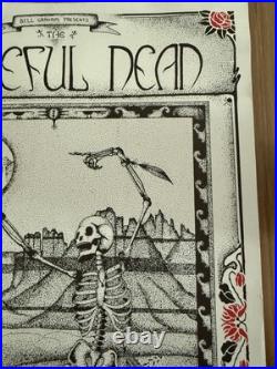 GRATEFUL DEAD Poster Telluride Colorado 1987 Jack Rajca SIGNED Concert Print Art