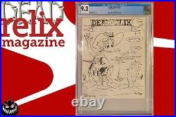 GRATEFUL DEAD. RELIX Magazine. V2 #1 CGC Rock Concert Rare 1st Print BG FD AOR