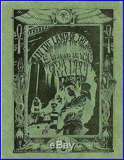 GRATEFUL DEAD RICK GRIFFIN Original 1967 DEBUT 1ST LP PROMOTIONAL Handbill #2