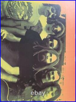 GRATEFUL DEAD Rare 2nd Press Original Concert Poster, New Riders Purple Sage