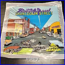 GRATEFUL DEAD Shakedown Street 1978 US PROMO POSTER JERRY GARCIA Gilbert Shelton