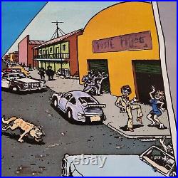 GRATEFUL DEAD Shakedown Street 1978 US PROMO POSTER JERRY GARCIA Gilbert Shelton