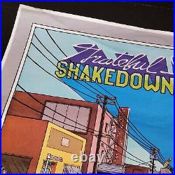 GRATEFUL DEAD Shakedown Street 1978 US PROMO POSTER JERRY GARCIA Gilbert Shelton