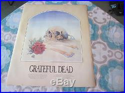 Grateful Dead Vintage Stanley Mouse 81 European Tour Poster