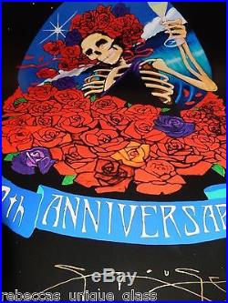 GRATEFUL Dead 50th Poster Art STANLEY MOUSE Sign Not company Helton Sperry Emek