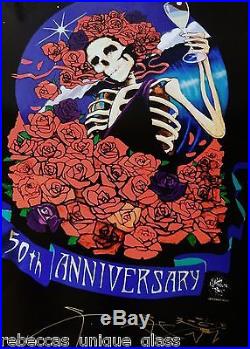 GRATEFUL Dead 50th Poster Art STANLEY MOUSE Sign Not company Helton Sperry Emek