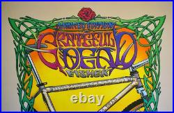 Gary Fisher Grateful Dead Poster RARE SIGNED 1990s Mountain Bike Museum Repack