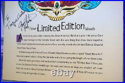 Gary Fisher Grateful Dead Poster RARE SIGNED 1990s Mountain Bike Museum Repack