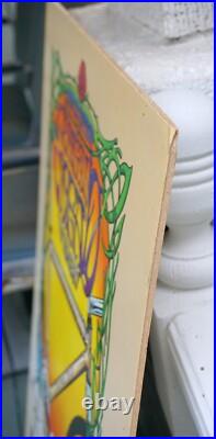 Gary Fisher Grateful Dead Poster RARE SIGNED 1990s Mountain Bike Museum Repack