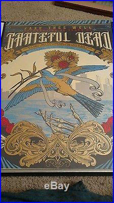 Gd50 chicago fare thee well july 3, 4, 5 justin helton VIP prints matching #13