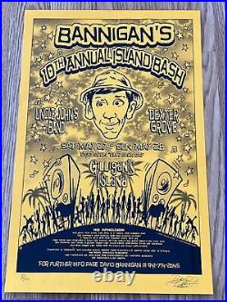 Gilligan's Island Original Concert Poster Signed #3! With Grateful Dead Cover Band