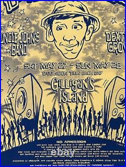 Gilligan's Island Original Concert Poster Signed #3! With Grateful Dead Cover Band