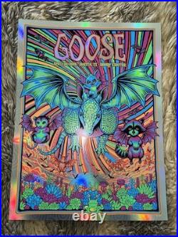 Goose Austin April 24 2026 Foil Poster By Artist Todd Slater