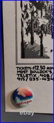 GratefuL Dead CharLie DanieLS Greg Kihn BiLL Graham Spartan Stadium 1979 PoSter