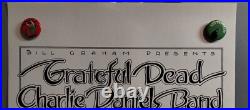 GratefuL Dead CharLie DanieLS Greg Kihn BiLL Graham Spartan Stadium 1979 PoSter
