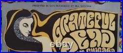 GratefuL Dead JameS CoTTon BG38-2 BiLL Graham FiLLmore PoSter