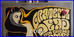 GratefuL Dead JameS CoTTon BG38-3 BiLL Graham FiLLmore PoSter