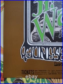 GratefuL Dead Junior WaLker BG176-2 BiLL Graham FiLLmore PoSter