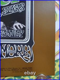 GratefuL Dead Junior WaLker BG176-2 BiLL Graham FiLLmore PoSter