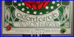 GratefuL Dead OXford CircLe AVaLon BaLLrOOm FD33-3 FamiLY Dog PoSter