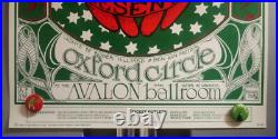 GratefuL Dead OXford CircLe AVaLon BaLLrOOm FD33-3 FamiLY Dog PoSter