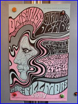 GratefuL Dead OtiS RuSh CaNNed Heat BG51-2 BiLL Graham FiLLmore PoSter