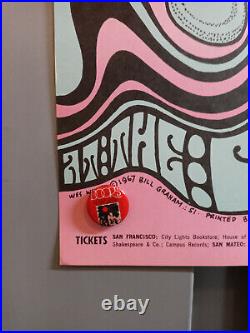 GratefuL Dead OtiS RuSh CaNNed Heat BG51-2 BiLL Graham FiLLmore PoSter