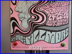 GratefuL Dead OtiS RuSh CaNNed Heat BG51-2 BiLL Graham FiLLmore PoSter