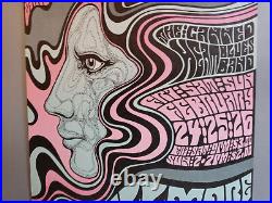 GratefuL Dead OtiS RuSh CaNNed Heat BG51-2 BiLL Graham FiLLmore PoSter