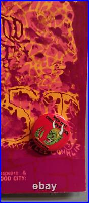 GratefuL Dead PentangLe BG162-2 BiLL Graham FiLLmore PoSter