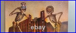 GratefuL Dead Radio CitY MuSic HaLL 1980 Vintage PoSter