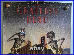 GratefuL Dead Radio CitY MuSic HaLL 1980 Vintage PoSter