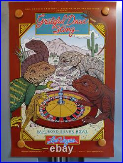 GratefuL Dead-Sting BGP76 BiLL Graham Sam BoYd Stadium 1993 PoSter