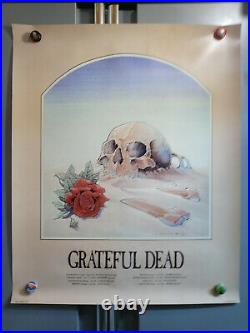 GratefuL Dead Tour of Europe StanLeY MouSe 1981 PoSter Vintage