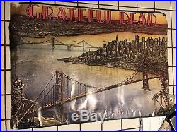 Grateful DEAD ORIGINAL 1981 DEAD SET SAN FRANCISCO Poster 1st Print