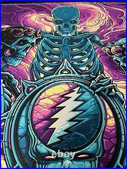 Grateful Dead 11/6/1970 Purple Variant Poster By Dan Mumford hand numbered 45/75