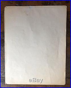 Grateful Dead 1966-67 Bio Sheet Original Poster bgp