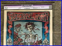 Grateful Dead 1966 Family Dog FD 26 Skull & Roses 1st Print CGC 8.5 Mouse Signed