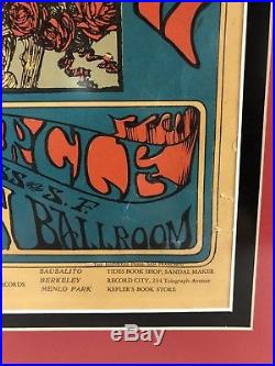 Grateful Dead 1966 Original Avalon Ballroom Family Dog Poster September 16 & 17