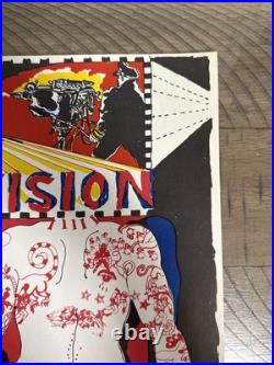 Grateful Dead 1966 Vivid Vision concert Poster bg fd aor 3.14 Quicksilver