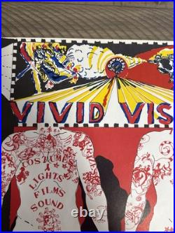 Grateful Dead 1966 Vivid Vision concert Poster bg fd aor 3.14 Quicksilver