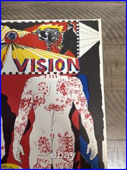 Grateful Dead 1966 Vivid Vision concert Poster bg fd aor 3.14 Quicksilver