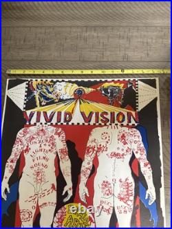 Grateful Dead 1966 Vivid Vision concert Poster bg fd aor 3.14 Quicksilver