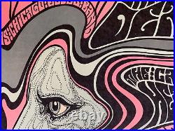Grateful Dead 1967 Fillmore Auditorium Bill Graham Concert Poster Bg-51 -nice